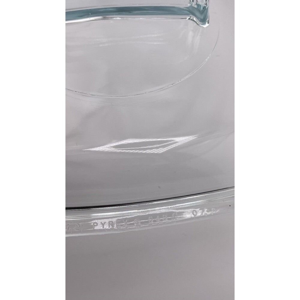 Pyrex Glass Lid 7.25” Square #648C Replacement For Corningware Casserole Dish - Picture 4 of 4